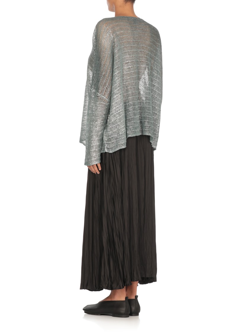 Avant Toi Blue Linen Sweater