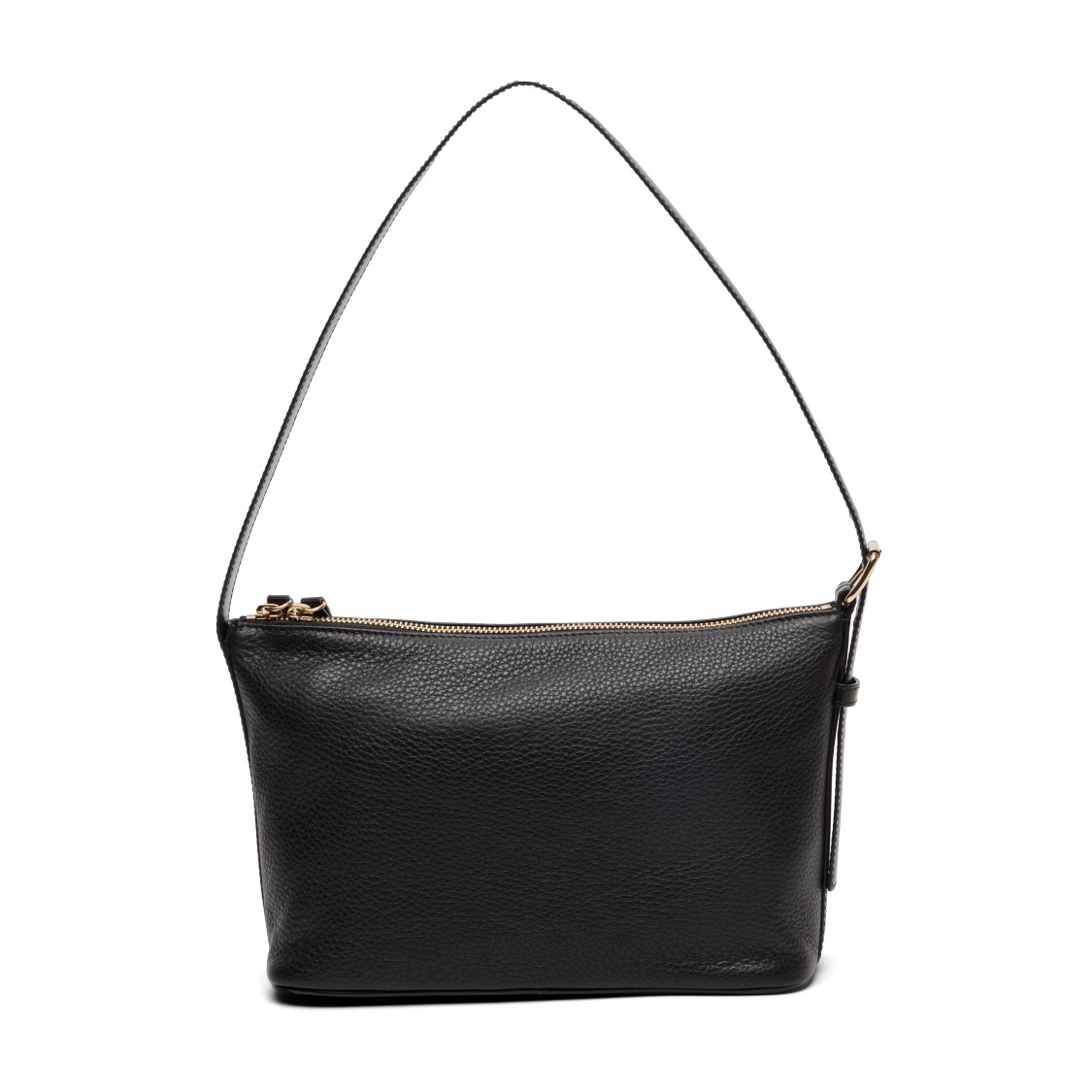 Apc Vera Black Shoulder Bag With Embossed Logo Lettering On The Front And Adjustable Shoulder Strap In G