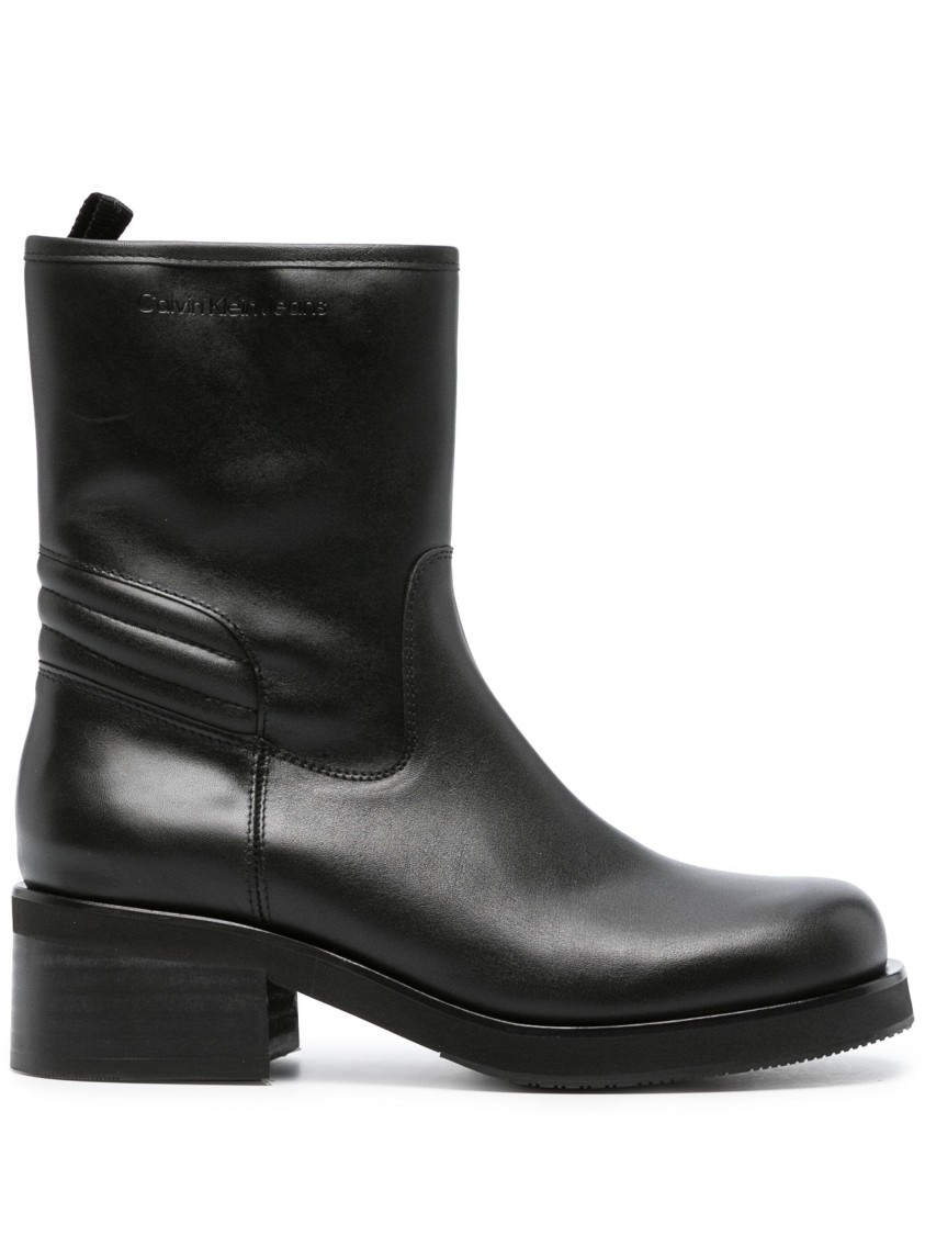Calvin Klein Jeans Est.1978 Calvin Klein Jeans Biker Boot In Black
