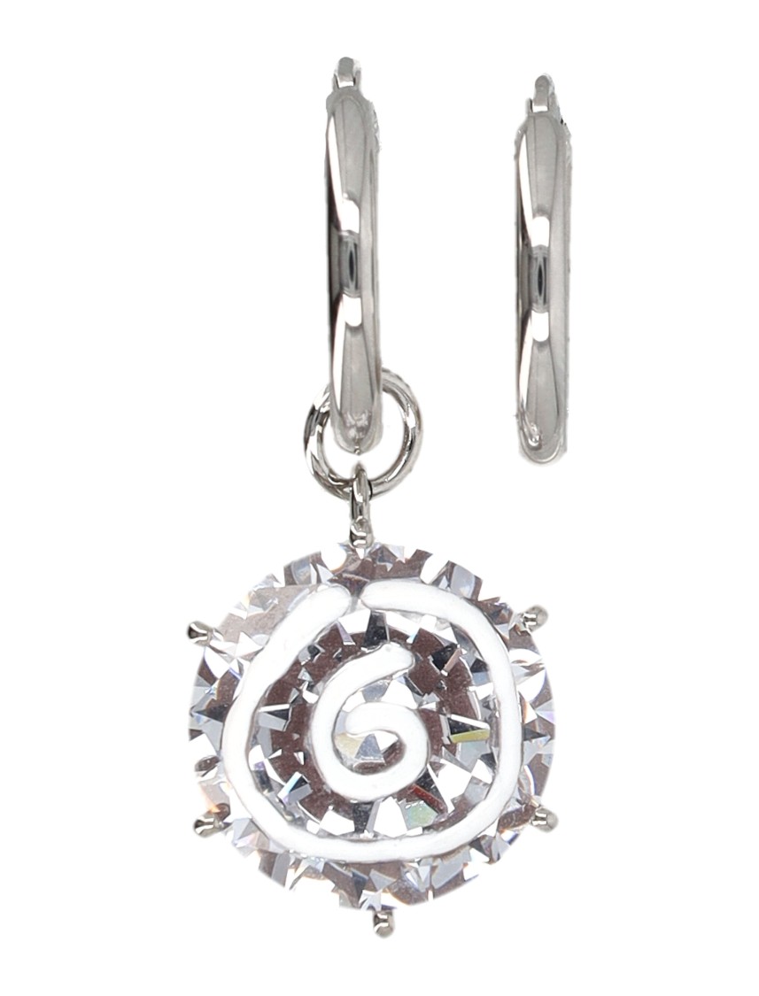 Mm6 Maison Margiela Mm6 By Maison Margiela Diamond 6 Earrings In Multi