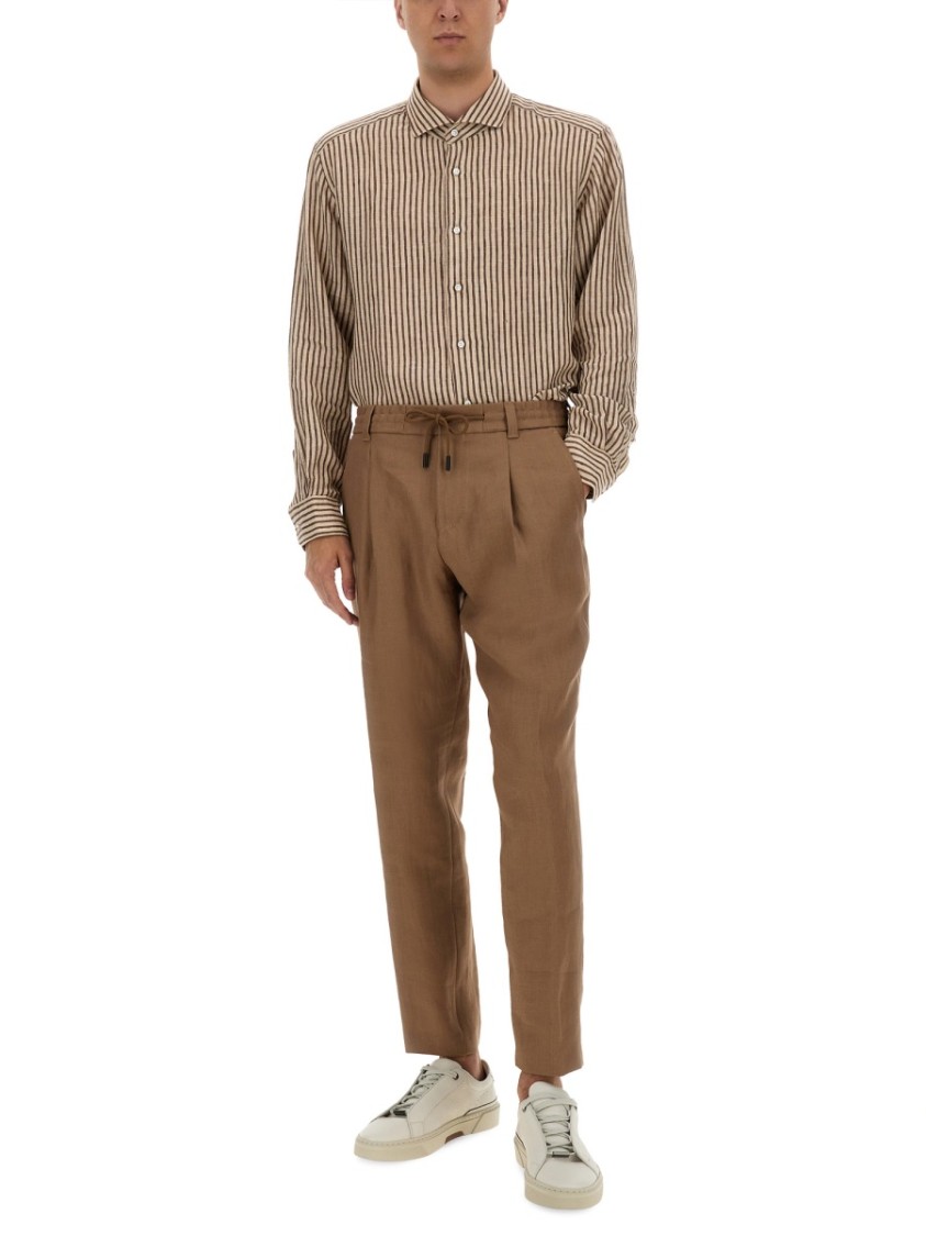 BOSS CAMEL BOSS CAMEL "L-JOSH-SPREADW-C-252" SHIRT