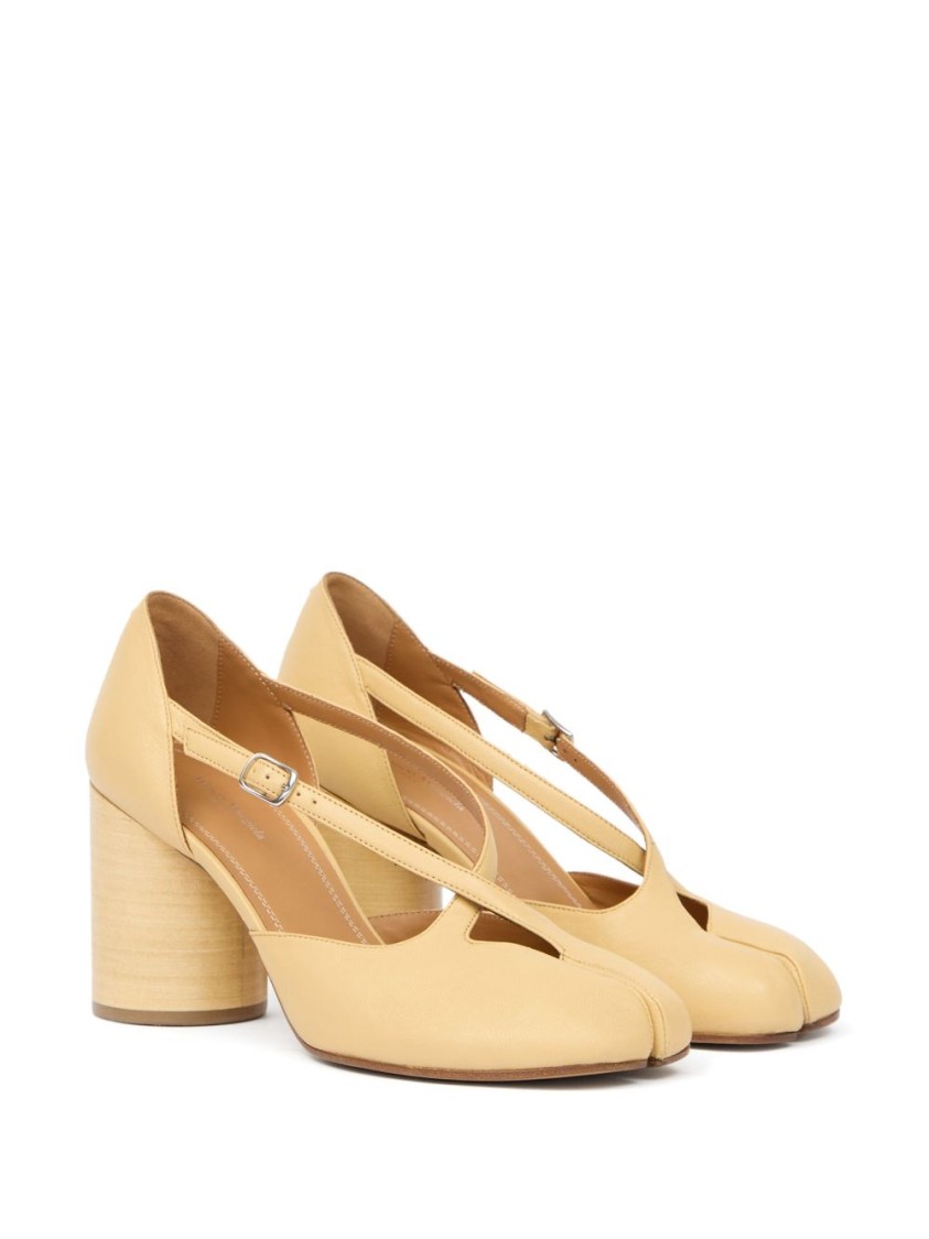 Maison Margiela Tabi Strappy Block-heel Pumps