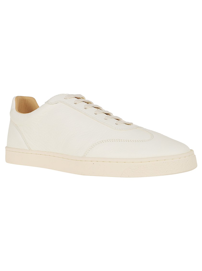 Brunello Cucinelli Scottish Red Deer Leather Sneakers