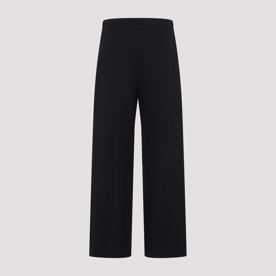 MAX MARA MAX MARA WIDE-LEG PANTS WITH COMFORTABLE WAISTBAND AND CONTRASTING DRAWSTRING