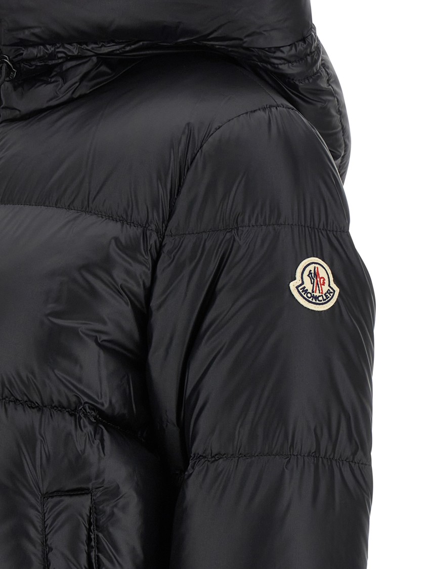 Moncler 'serittes' Down Jacket In Black