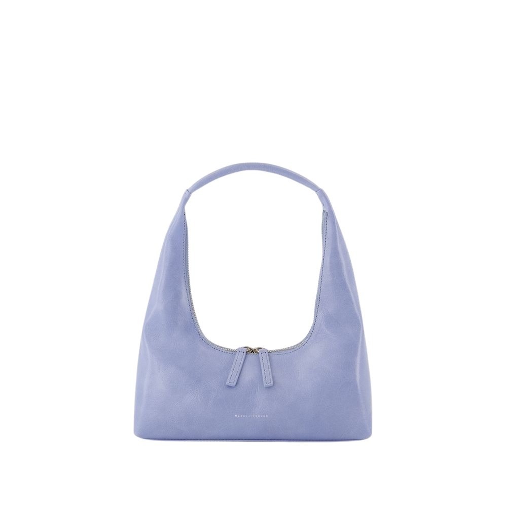 MARGESHERWOOD MARGESHERWOOD CALFSKIN LEATHER SHOULDER BAG WITH ROUNDED SILHOUETTE