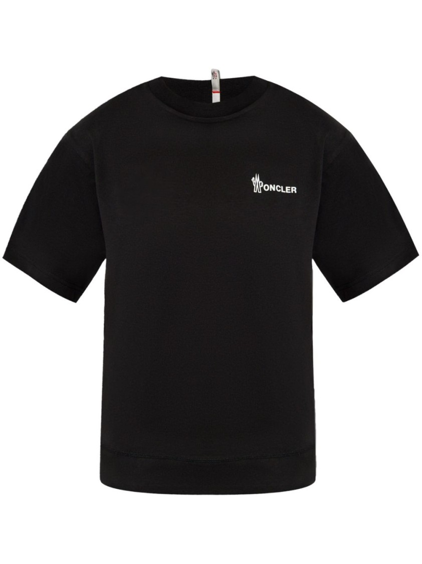 Moncler Grenoble T-shirts And Polos In Black