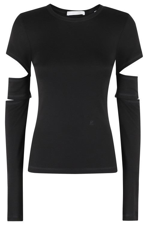 Helmut Lang Slash Long Sleeve Top T-Shirt | THE LIST