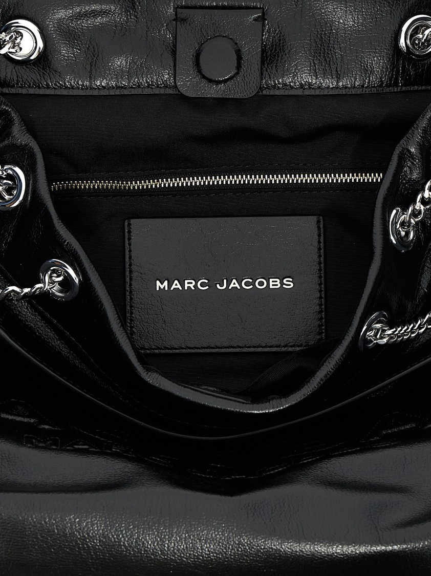 Marc Jacobs 'the Large Chain Sack' Shoulder Bag In Black