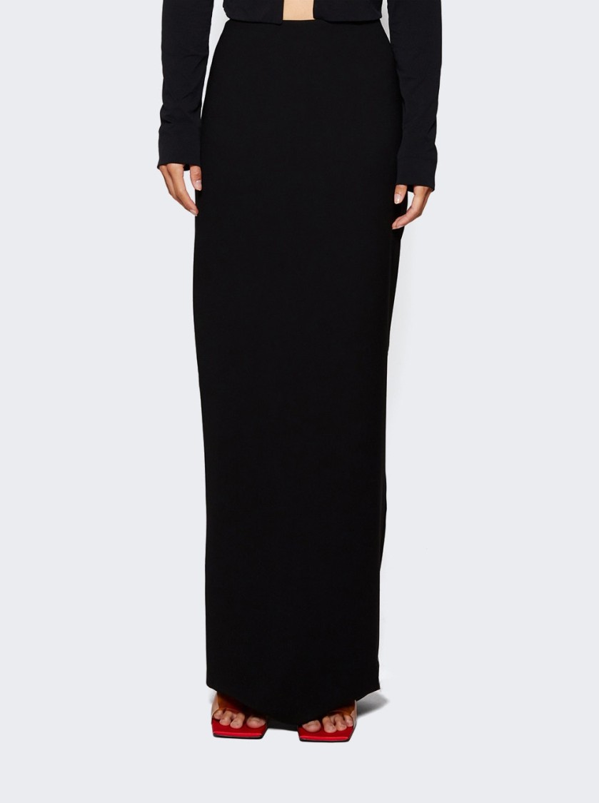 MONOT MÔNOT HIGH WAIST COLUMN SKIRT
