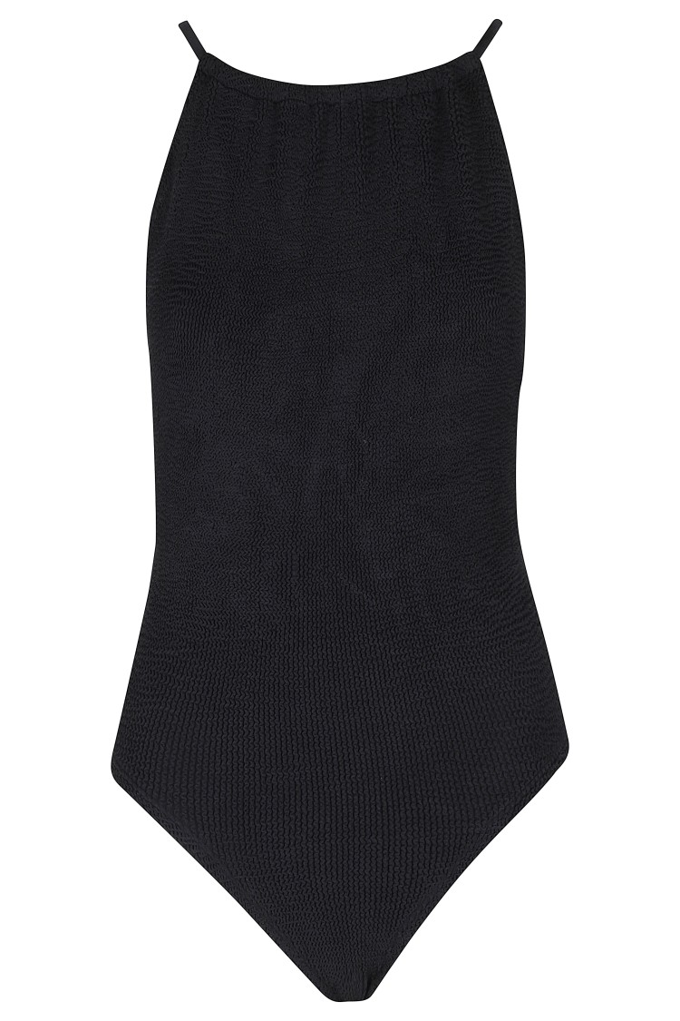 Shop Hunza G Portia One Piece Swimsuit - Black