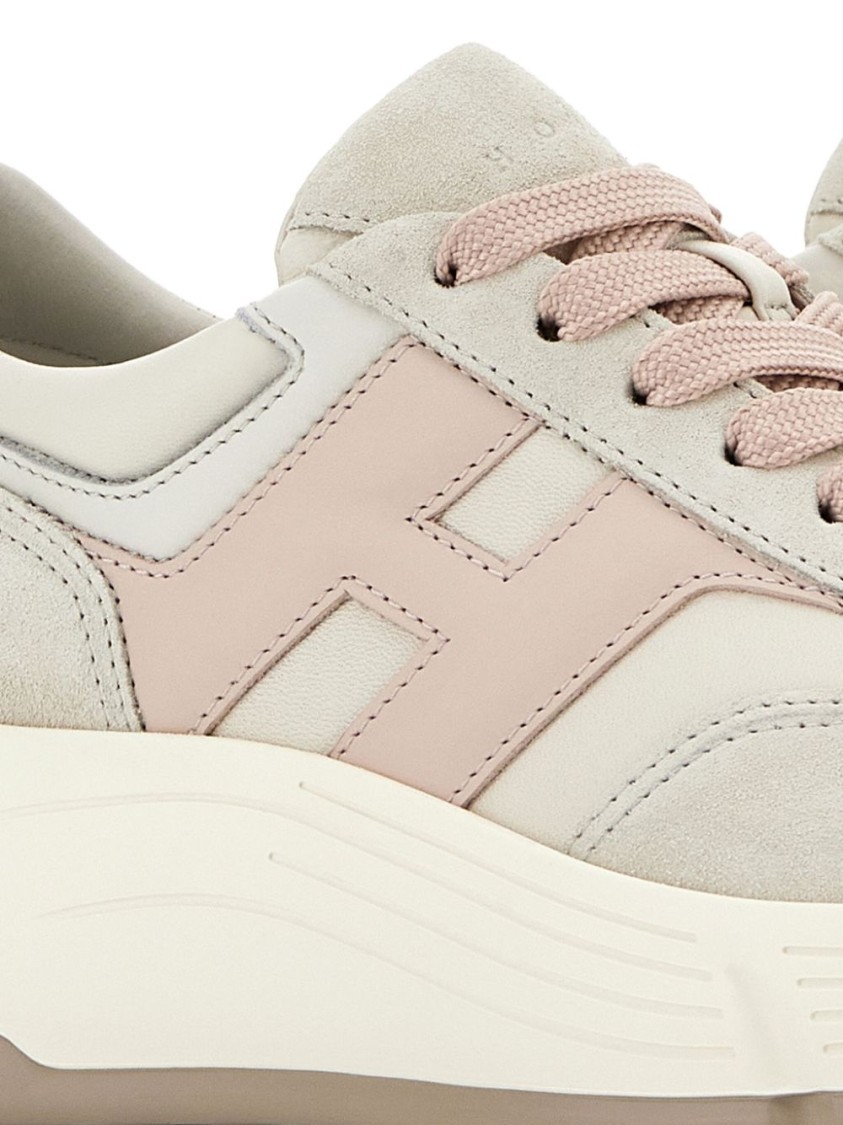 Hogan Hi-fi Low-top Sneakers In Neutrals