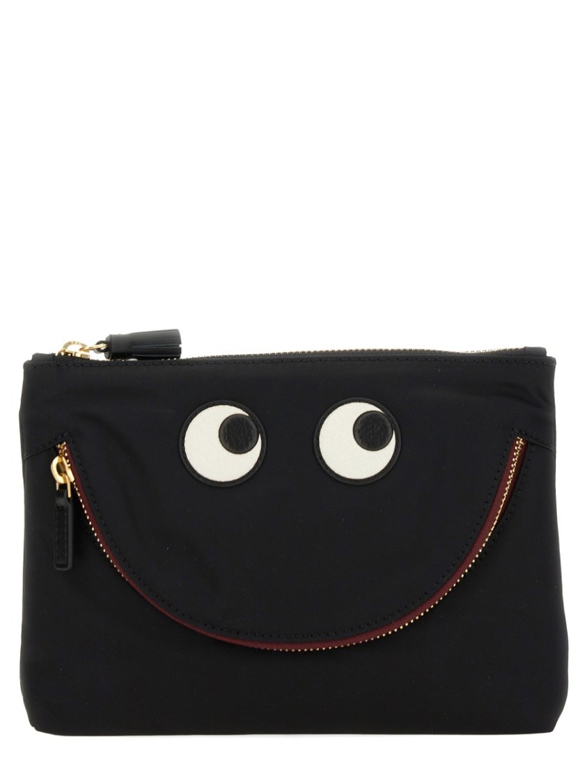Shop Anya Hindmarch "happy Eyes" Pouch