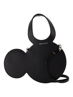 トートバッグ Coperni Baby Mickey Shopper Bag - Leather - Black Coperni Baby Mickey Shopper Bag - Leather - Black Tote Bag