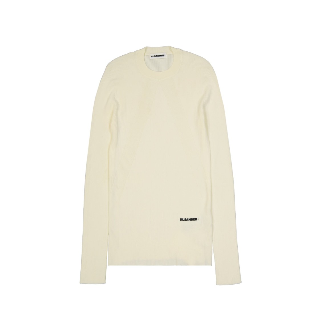 JIL SANDER JIL SANDER LOGO FITTED JUMPER