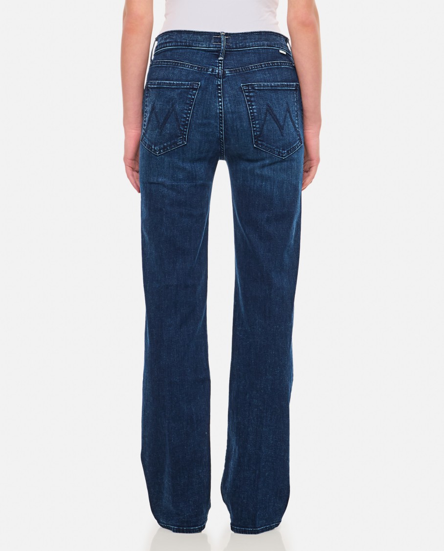 Shop Mother The Kick It Denim In Blue