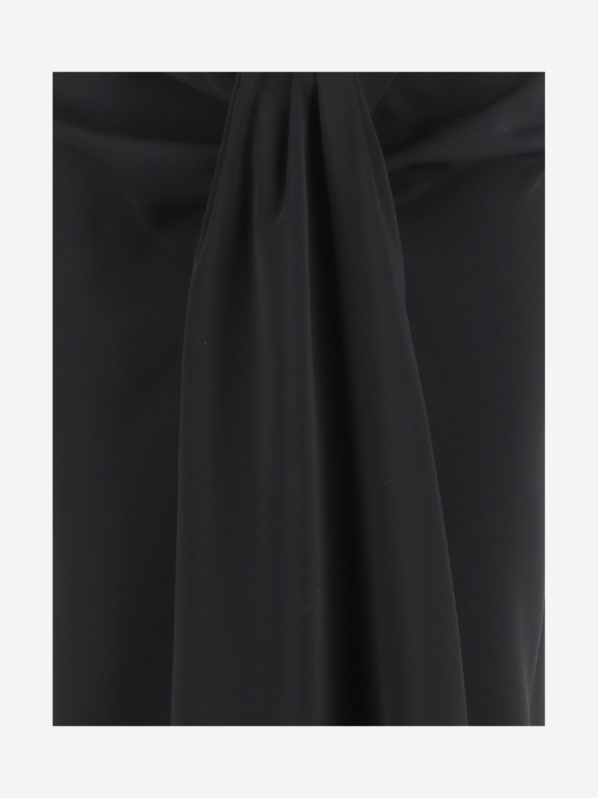 Jacquemus Women Sablier Draped Midi Skirt