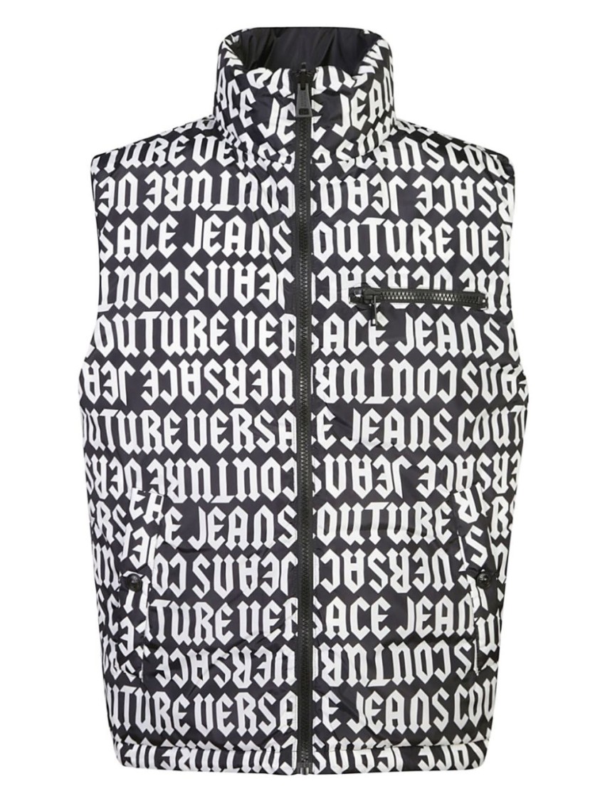 VERSACE JEANS COUTURE VERSACE JEANS COUTURE BLACK PADDED JACKET 