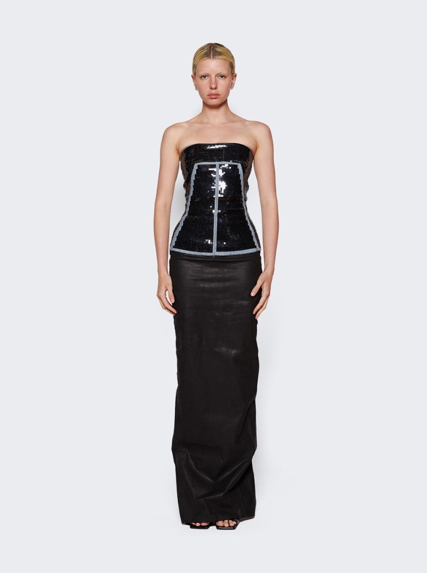 Rick Owens Embroidered Denim Top