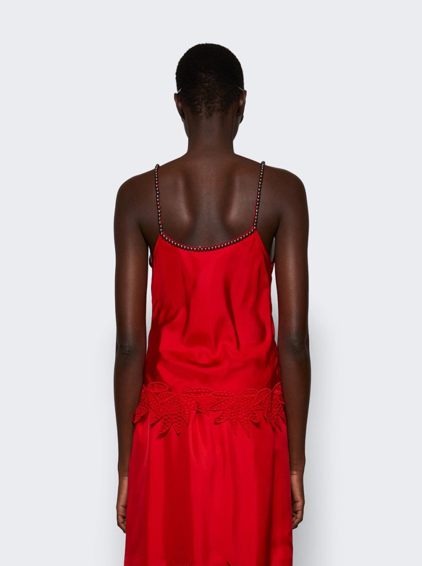 DIOTIMA DIOTIMA BENNETT CAMISOLE POINSETTIA