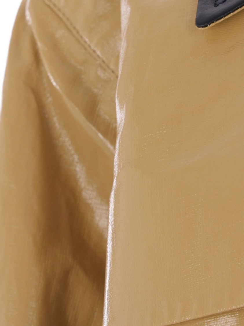 Jil Sander Beige Waxed Jacket