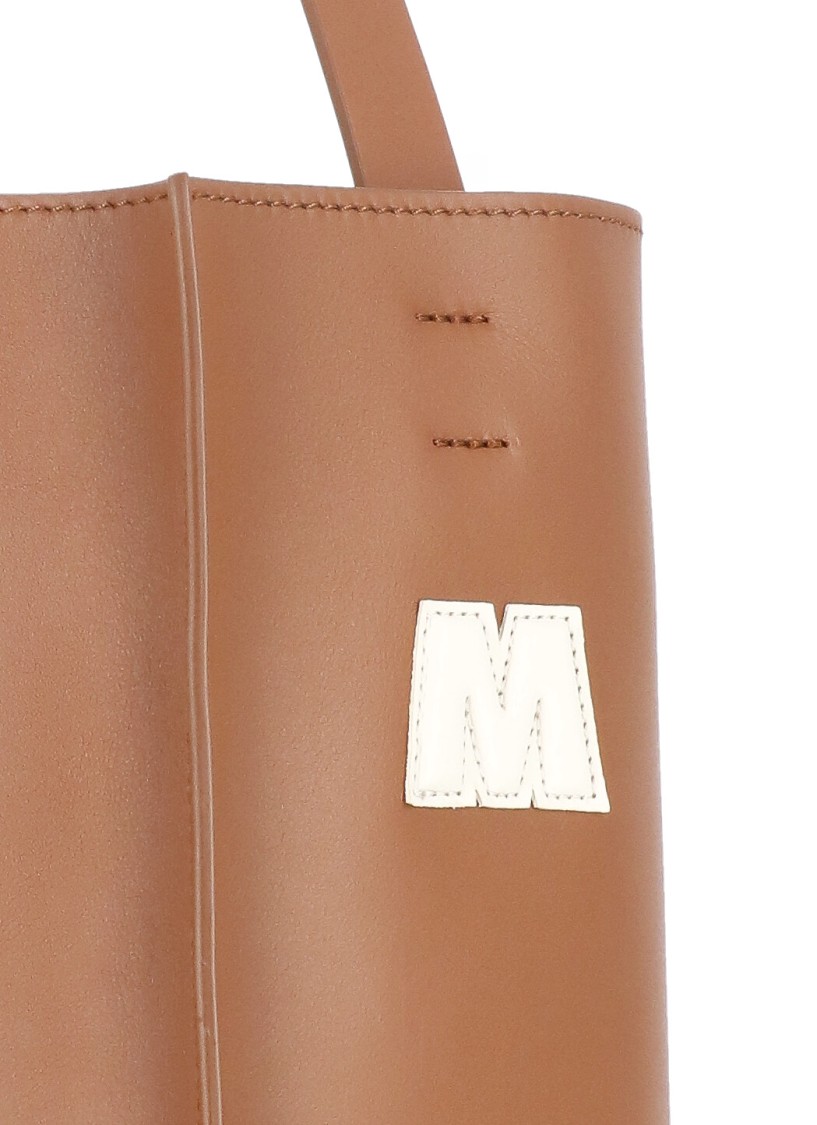 Marni Museum Hobo Small Bag In Brown