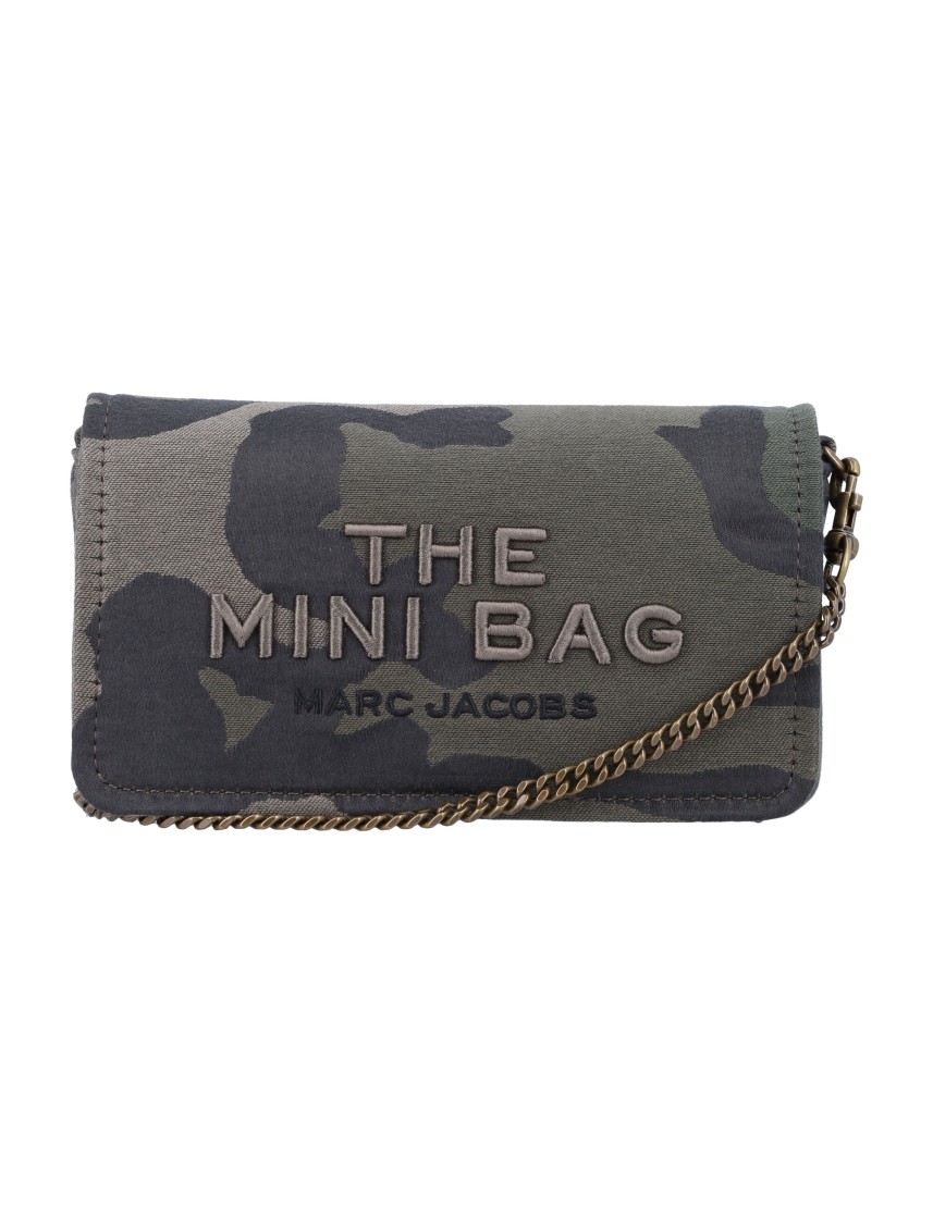 Marc Jacobs The Camo Jacquard Chain Mini Bag