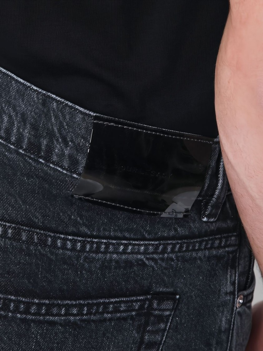 Our Legacy Charcoal Grey Third Cut Jeans In Blue