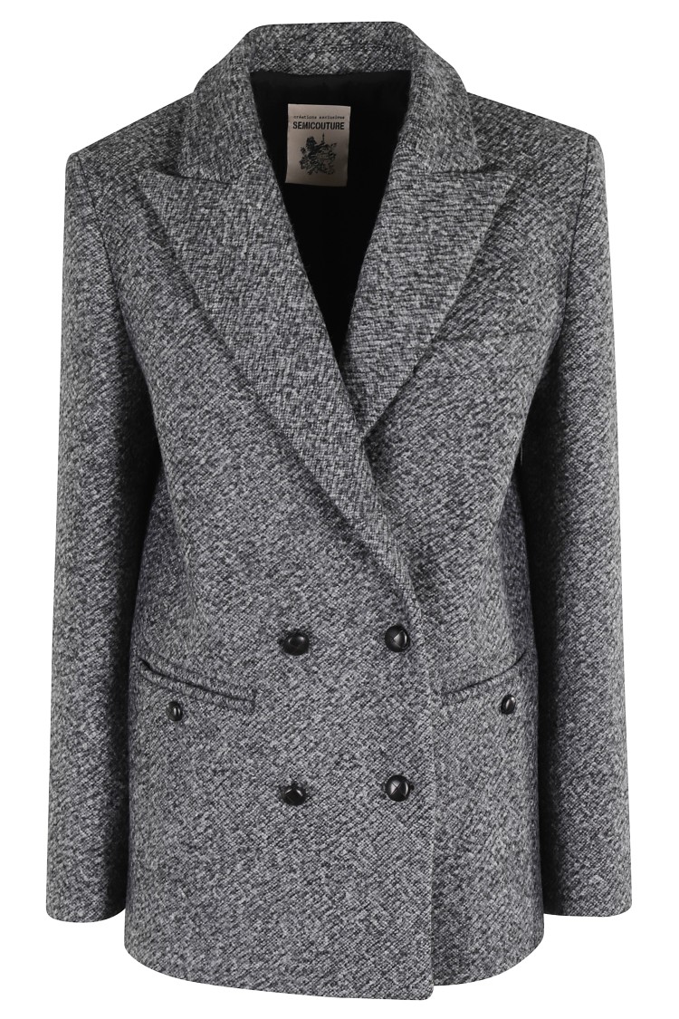 Semicouture Semi Couture Pascal Jacket In Gray