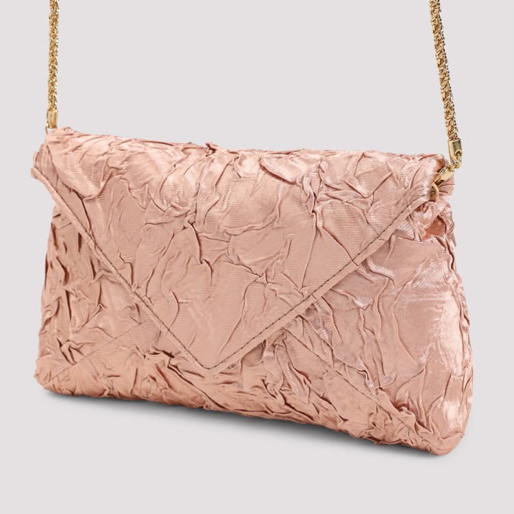トートバッグ Dries Van Noten Peach Bag With Gold-Tone Chain Strap Dries Van Noten Peach Bag With Gold-Tone Chain Strap | THE LIST