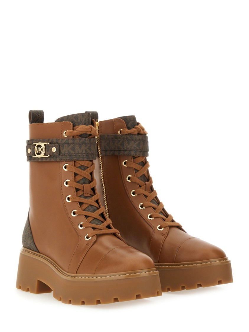 Michael Michael Kors "mandy" Amphibious Boot In Brown