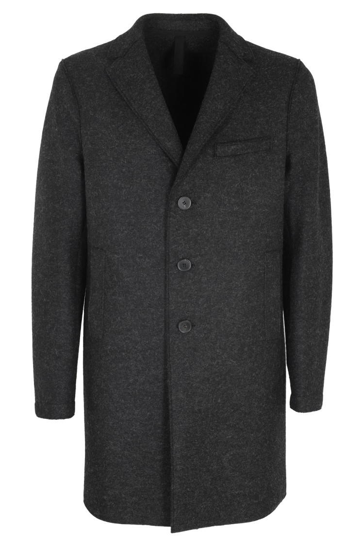 HARRIS WHARF LONDON HARRIS WHARF LONDON BOXY VIRGIN WOOL COAT