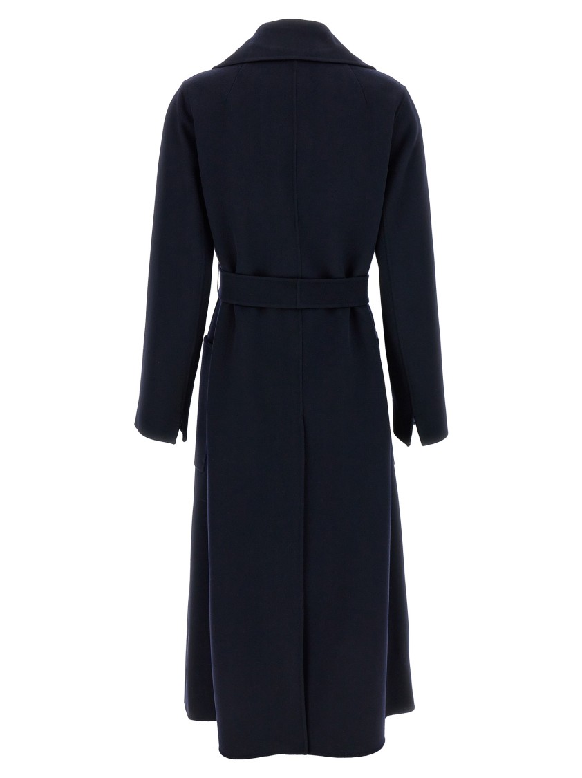 Max Mara Paolore Coats And Trench Coats Blue In Blue