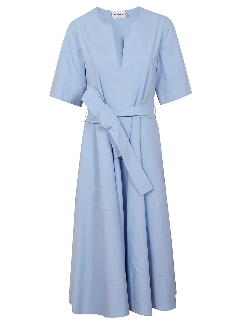 P.a.r.o.s.h . Canyox24 Dress In Blue