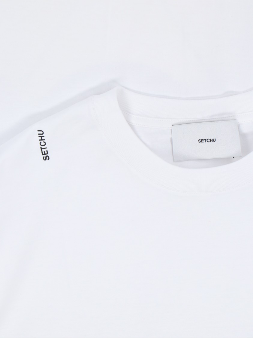 Shop Setchu Logo T-shirt – White