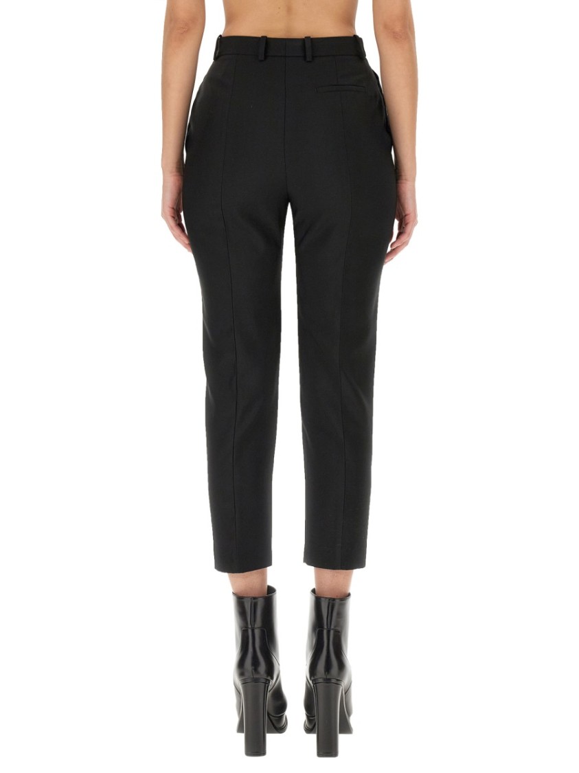 Alexander Mcqueen Cigarette Pants In Black | ModeSens