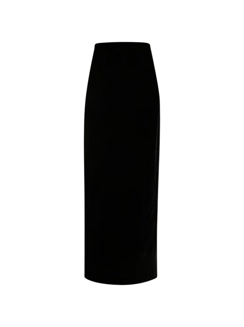 Shop Wardrobe.nyc Velvet Column Skirt