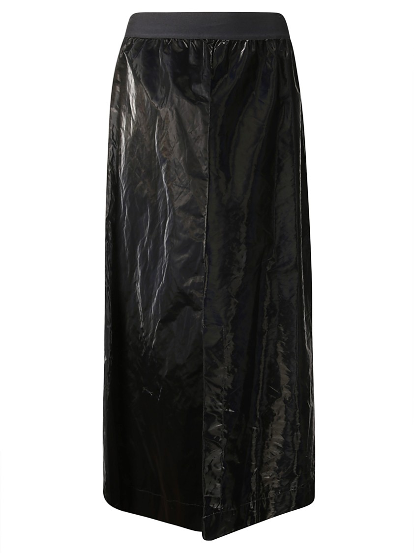 Maria Calderara Skirt With 4 Slits In Black