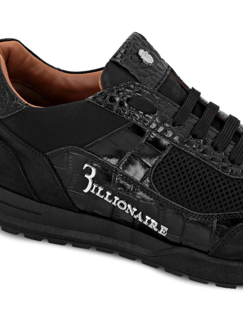 Billionaire Boys Club Panelled Leather Sneakers | THE LIST