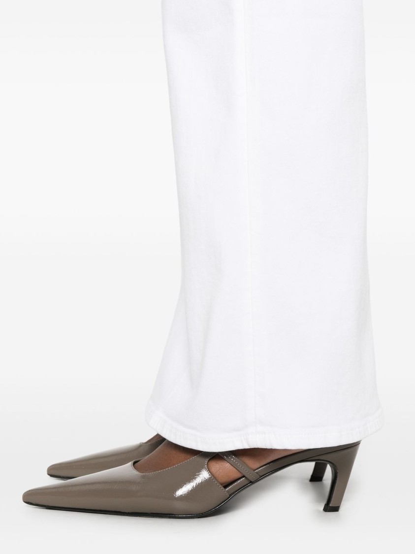 7 For All Mankind Ultra Highrise Jo Jeans In White