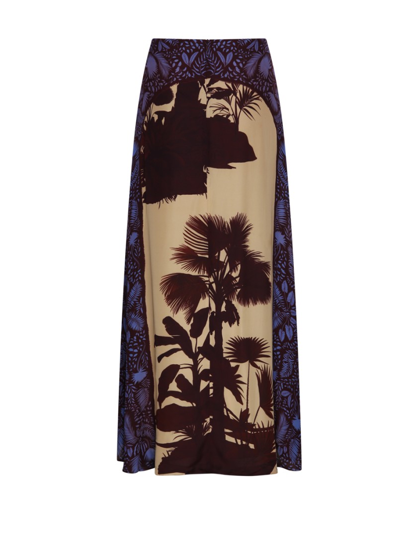 Shop Johanna Ortiz Nuevos Territorios Maxi Skirt In Multicolor