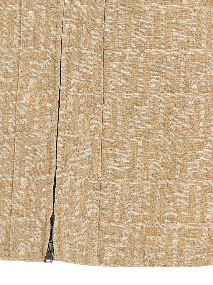 Fendi Ff Chambray Jacket