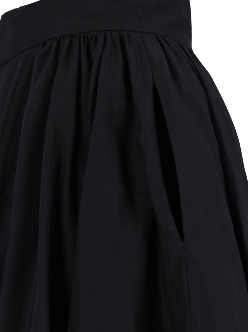 The Andamane Tiered Maxi Skirt In Lightweight Cotton Taffeta