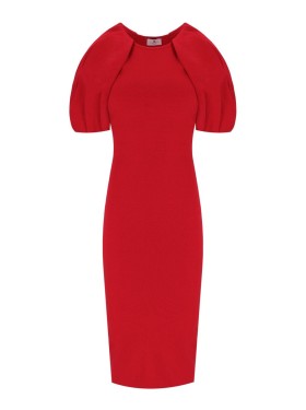 Elisabetta Franchi Oltremare Jumpsuit With Maxi Bow | THE LIST