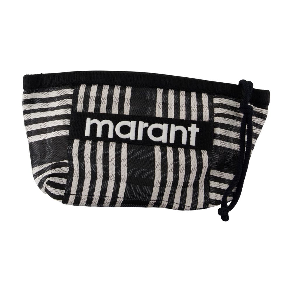 Isabel Marant Powden Ge Clutch - Nylon - Black