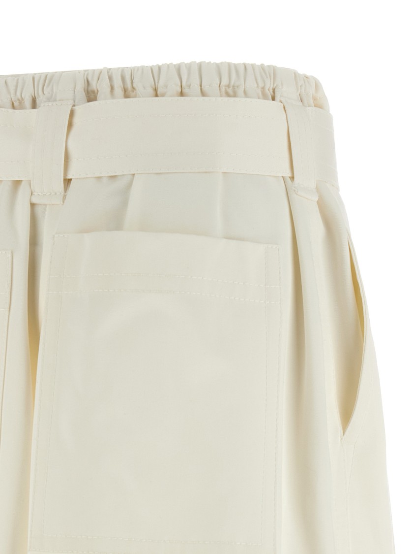 Zimmermann 'the Illuminate Bermuda Short' Bermuda Shorts In White