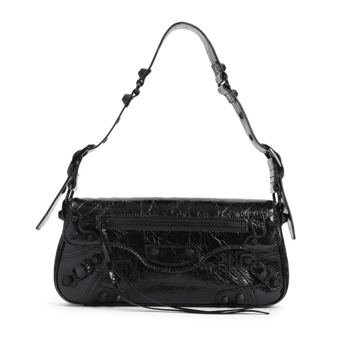 Balenciaga Black Calf Leather Le Cago Sling S Bag