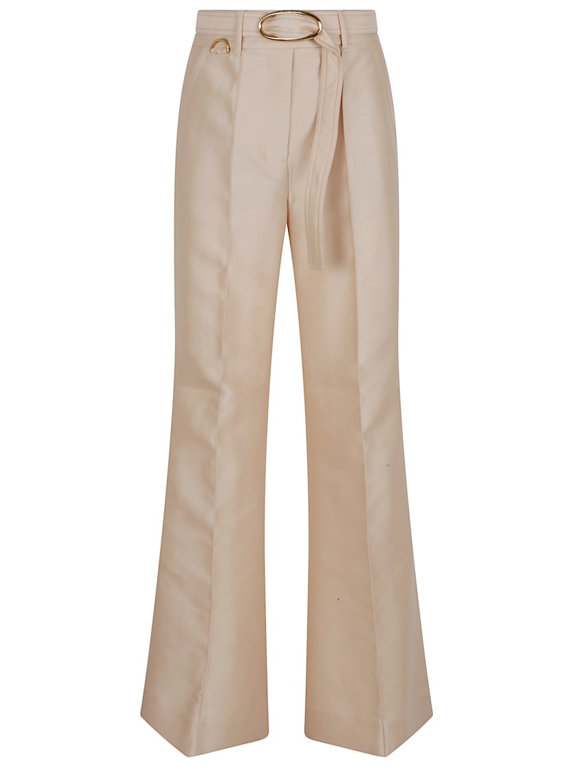 Zimmermann Illuminate Flare Pant In Brown