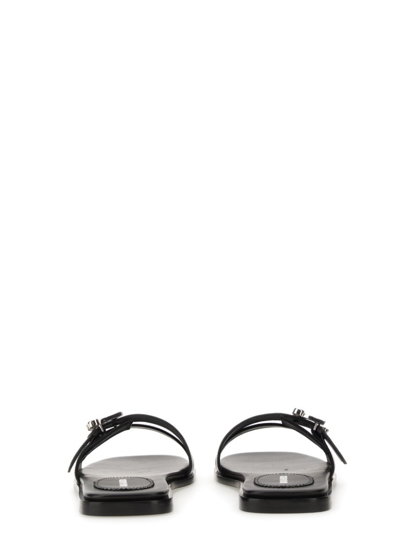 Dsquared2 D2 Statement Sandals In Black