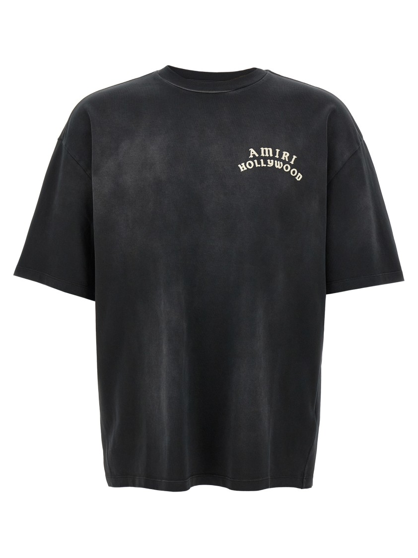 Amiri ' Hollywood' T-shirt In Black